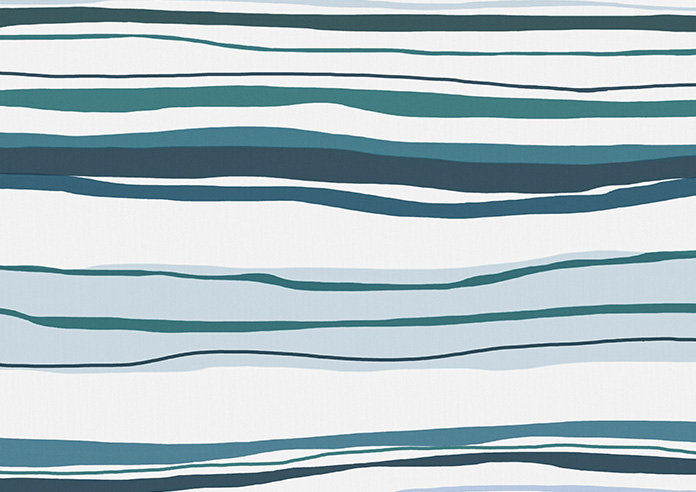Seaside Waves, Blue - Twist&Fit Roller Blind - Image 6
